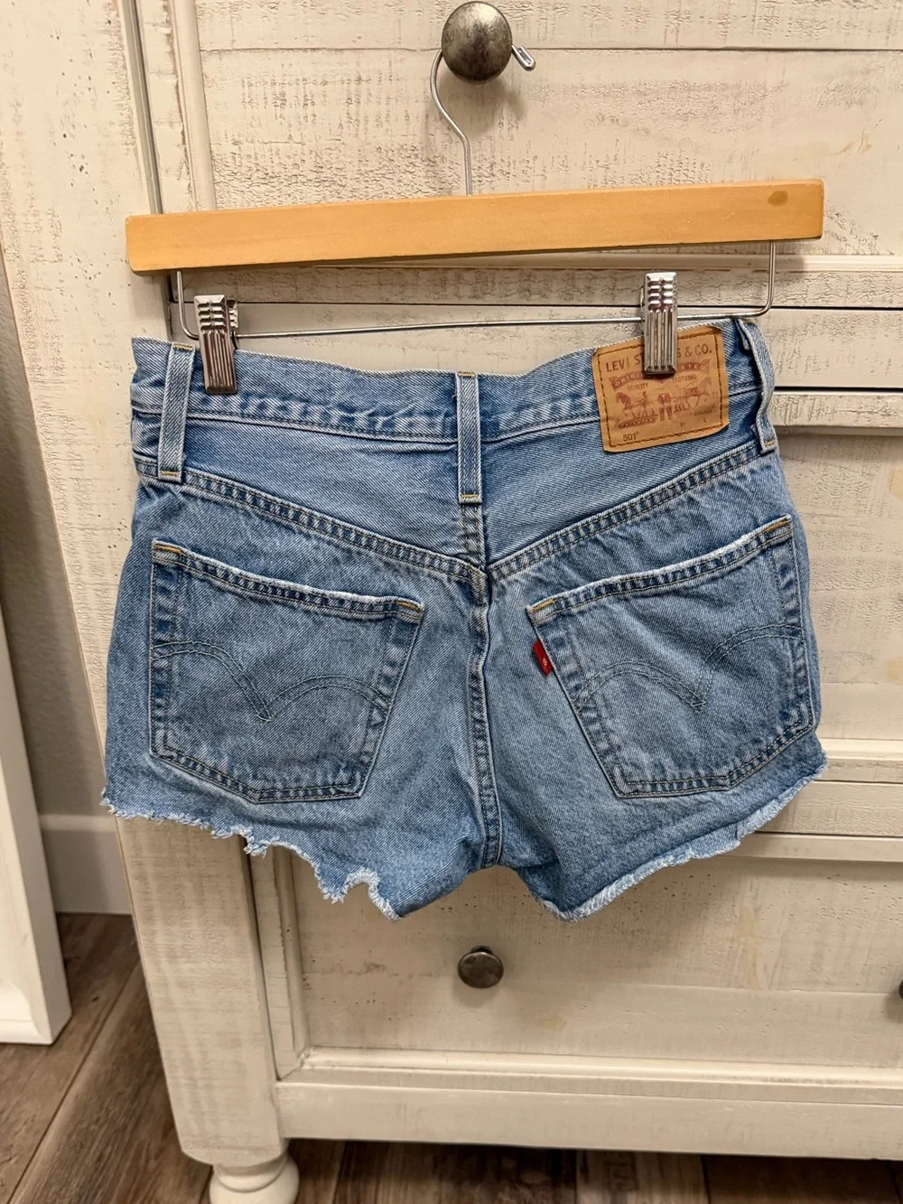 Levi’s denim shorts